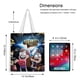 thumbnail image 5 of Gravity Falls Bolso de tela con estampado de lienzo para mujer, bolsa de compras reutilizable y estética, con cremallera interior, regalo para mujer,40*40cm., 5 of 6
