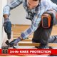 thumbnail image 5 of Rodilleras REXBETI for Work Construction para hombre, color naranja, 5 of 7