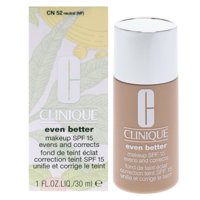 Base De Maquillaje Even Better Fps 15 - Cn 52 Neutral (Mf) - Piel Seca A Mixta A Grasa De Clinique Para Es - 1 Oz