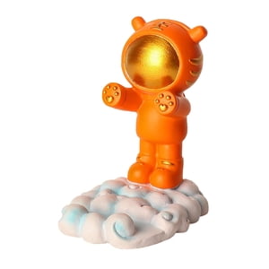 Bothyi - Soporte Para Teléfono Móvil Estatuilla De Dibujos Animados 3D Para Decoración De Dormitorio Naranja