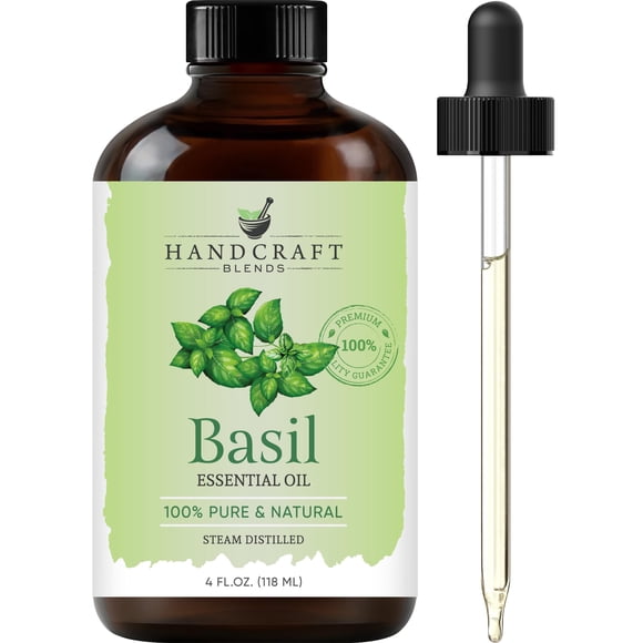 Aceite Esencial de Albahaca Handcraft Blends 118 ml Puro