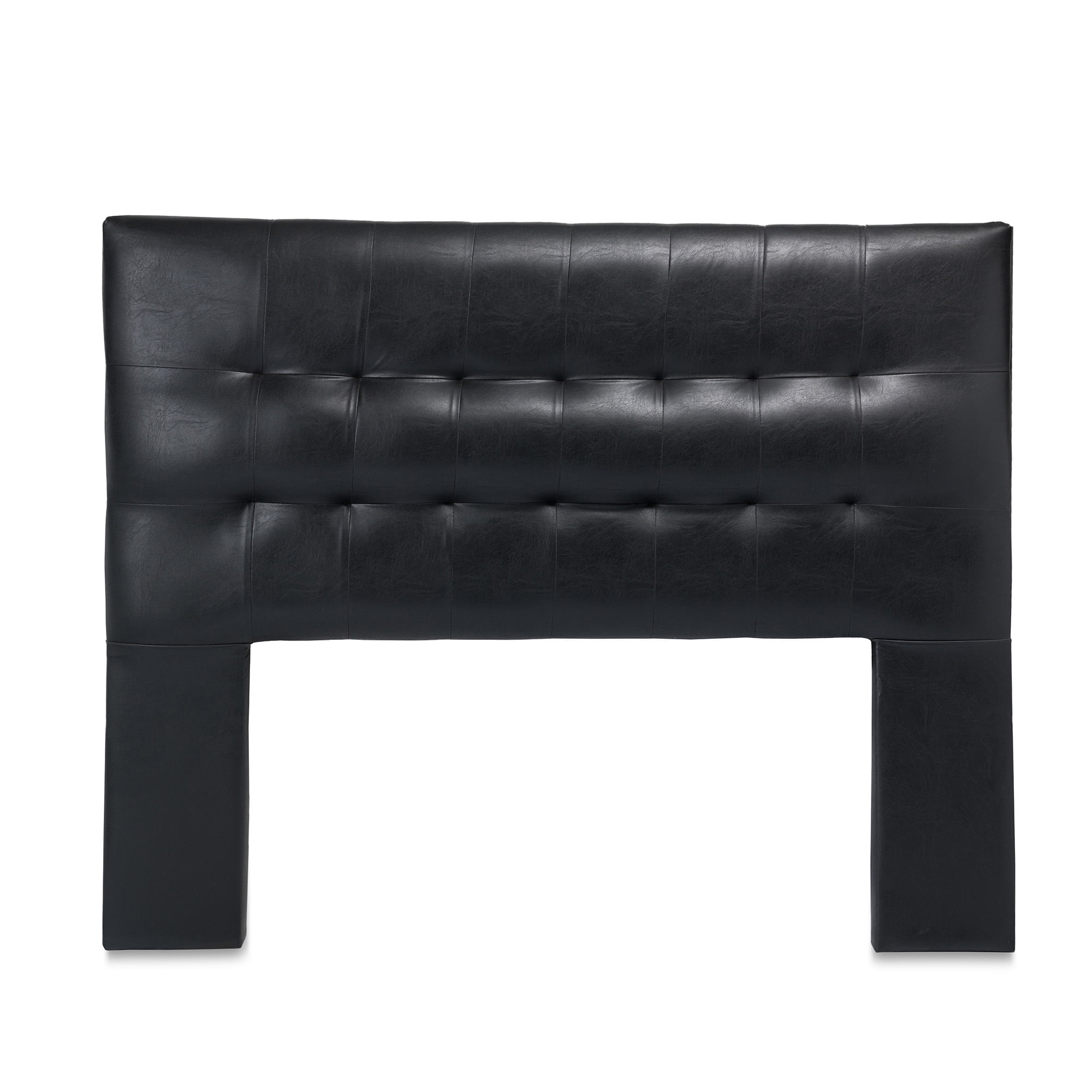 Dgb - Respaldo Cama 2 Plazas Pu Negro Alicante Cp