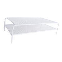 Magideal - Soporte Para De Computadora, Soporte De Exhibición De Hierro De Mesa, Instalación Gratuita, Soporte De Resistente, Estante Versátil Doble Capa