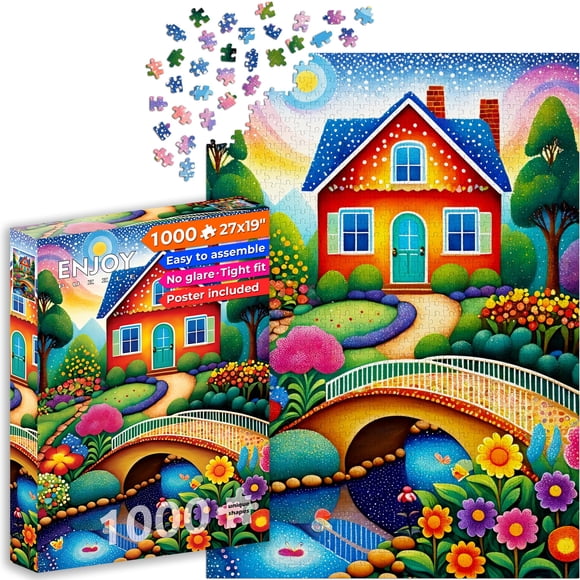 Rompecabezas ENJOY Puzzle 1000 piezas, acabado mate, 68 x 48 cm