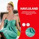 thumbnail image 4 of Toalla de playa HAVLULAND, 6 unidades, algodón turco, 180 x 100 cm, 4 of 9