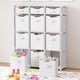 thumbnail image 3 of Organizadores de armario y almacenamiento Neaterize de 12 cubos, blanco y gris, 3 of 6