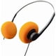 thumbnail image 1 of Auriculares supraaurales Junfamilee, estilo retro vintage, naranja, 1 of 9