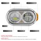 thumbnail image 2 of Faros LED DRL de Cromo DNA MOTORING para Peterbilt, 2 of 8