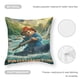 thumbnail image 5 of Paddington en Perú Fundas de almohada de terciopelo con tema, regalos de funda de almohada, decoración para el hogar, cojín de lanzar, regalo de cumpleaños para fans y parejas. 45cm x 45cm., 5 of 6