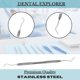 thumbnail image 2 of Explorador Dental HIGH TECH INSTRUMENTS – Pack de 10 (Acero Inoxidable), 2 of 6