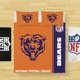 thumbnail image 1 of NFL Chicago Bears Quilt Duvet Cover Set Bed Linen Soft Home Textiles3-Piece Bedding Set, 1 of 5