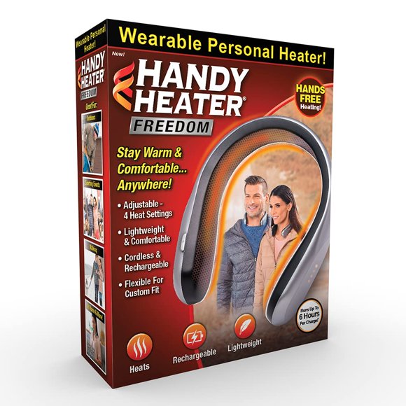 Calentador de cuello Ontel Handy Heater Freedom 4 ajustes de calor