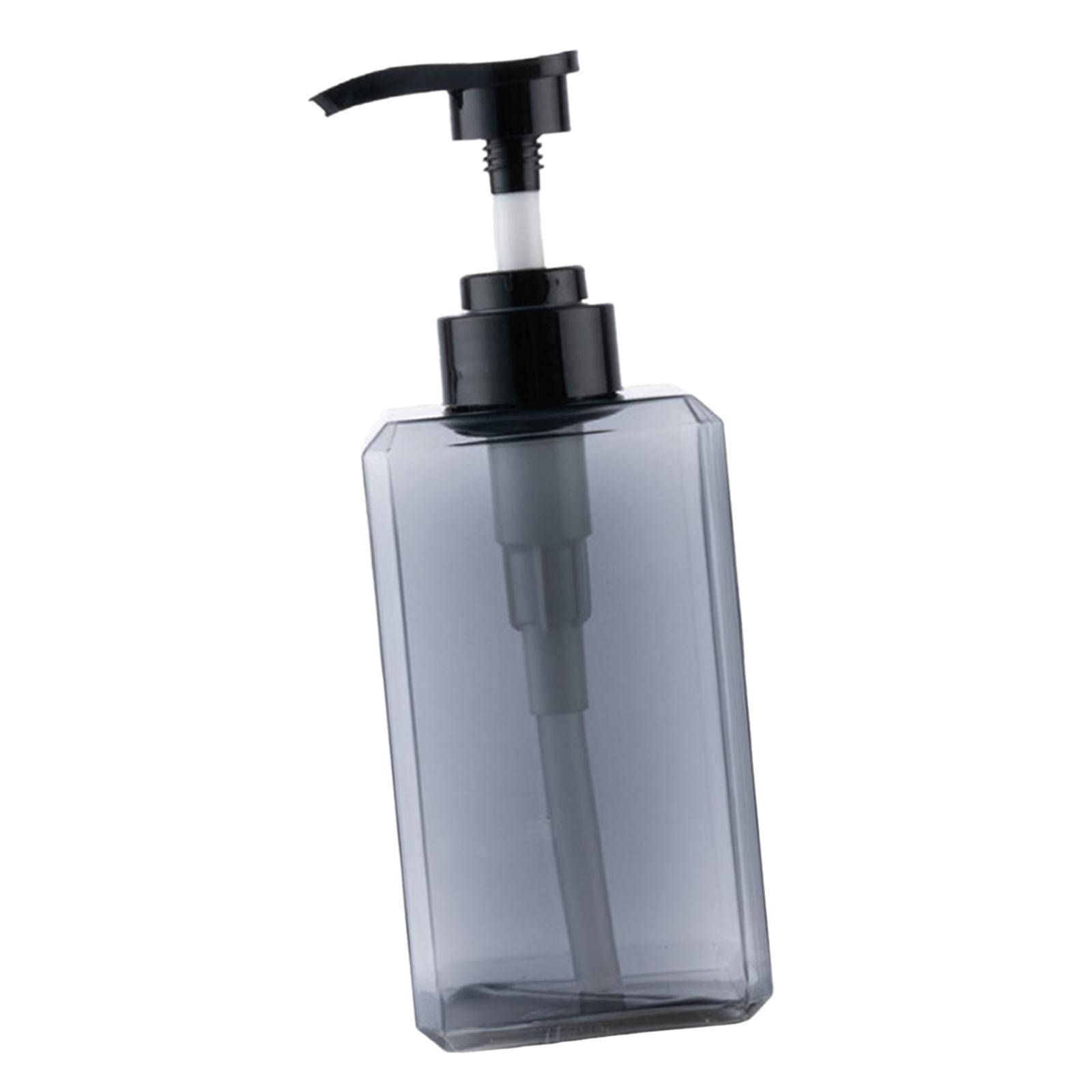 Bothyi - 1 Paquete De Dispensador De Jabón Líquido Botella Vacía Para Jabón De Manos De Sala De Lavado De Mesa 450 Ml Gris