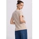 thumbnail image 3 of Polera Mujer Básica Print Beige, 3 of 4
