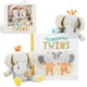 thumbnail image 1 of Set de Regalo para Bebés Tickle & Main Libro y Sonajeros de Peluche para Gemelos, 1 of 6