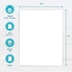 thumbnail image 2 of Cartulina PrintWorks White, 8,5 x 11, 147 g/m², 100 hojas, 2 of 9