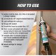 thumbnail image 3 of Sellador Látex Avanzado Caulk DAP Alex Ultra Blanco 300 ml, 3 of 9