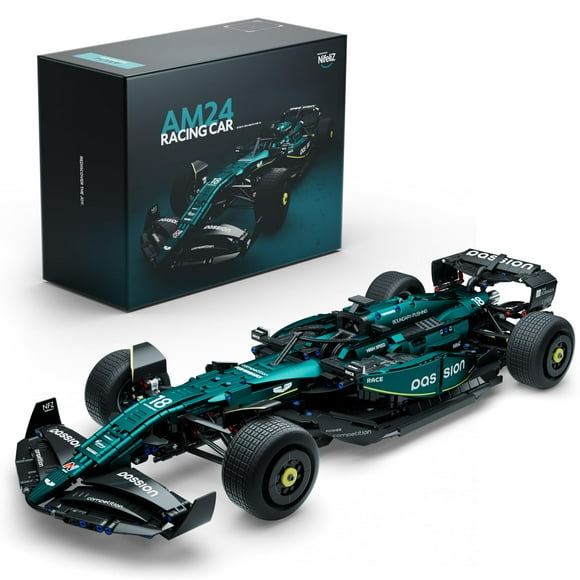 Set de construcción Nifeliz AM24, coche de carreras de Fórmula 1, escala 1:8