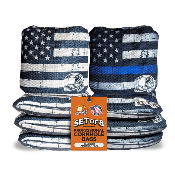 Bolsas para cornhole Cornhole365 de 6" x 6", doble cara, juego de 8
