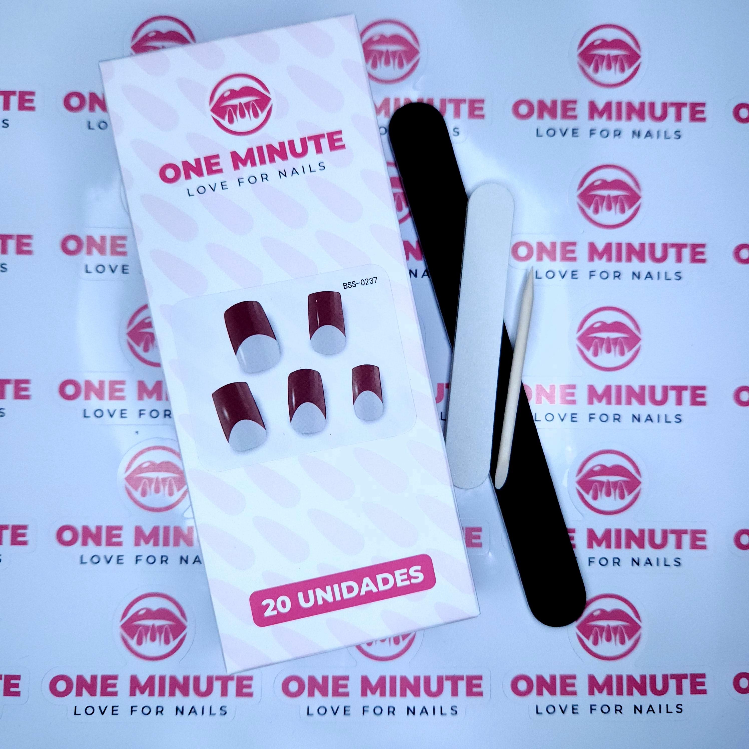 One Minute - Uñas Gel Semicuradas Diseño 237