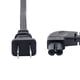 thumbnail image 4 of Cable de alimentación para portátil StarTech.com NEMA 1-15P de 1 m a C7 en ángulo recto, 4 of 4