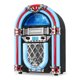 thumbnail image 1 of Jukebox de sobremesa Victrola Nostalgic Wood con altavoz Bluetooth, 1 of 2