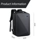 thumbnail image 5 of Mochila rígida antirrobo, mochila fina para portátil de negocios y viajes para hombre, resistente al agua y con puerto USB., 5 of 7