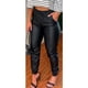 thumbnail image 3 of Calza Eco Cuero Mujer Pantalón Leggins Jogger 00, 3 of 3
