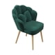 thumbnail image 4 of Sillón De Tocador, Lindo Sillón Suave Con Acento Para Oficina, Sala De Estar, Maquillaje, Color Verde, 4 of 5