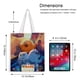 thumbnail image 5 of We Bare Bears Bolso de tela con estampado de lienzo para mujer, bolsa de compras reutilizable y estética, con cremallera interior, regalo para mujer,40*45cm., 5 of 6