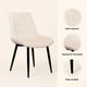 thumbnail image 5 of Pack de 4 Sillas de Comedor Macron Acolchada Terciopelo - Beige, 5 of 7