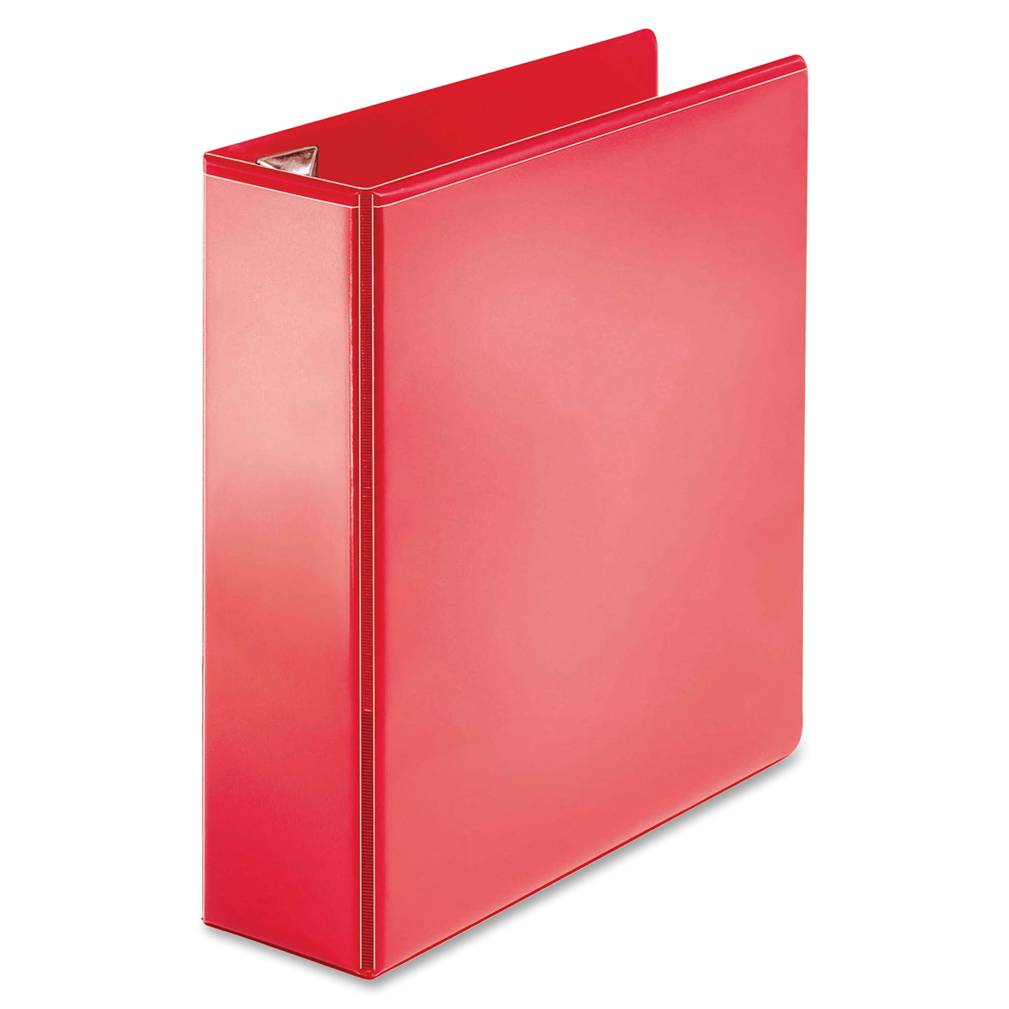 Anillo En D Rojo De Binder Business Source Con 4 Bolsillos