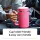 thumbnail image 3 of Vaso térmico Takeya de acero inoxidable aislado de 40 oz con popote, 3 of 7