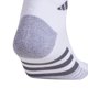 thumbnail image 5 of Calcetines adidas acolchados de corte bajo para hombre, 3 pares, blanco/gris, talla XL, 5 of 7