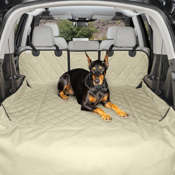 Forro de carga para SUV 4Knines XL Asientos abatibles (color arena)