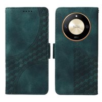 Carcasa Foxdock Honor X50 De Cuero Pu, Diseño Acolchado Clásico, Protección Contra Caídas Y Rayones