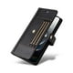 thumbnail image 5 of FOXDOCK Funda tipo Cartera para iPhone 16E – Cubierta de Cuero PU con Múltiples Ranuras, Bolsillo para Efectivo y Correa de Muñeca, 5 of 6