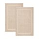 thumbnail image 1 of Alfombras de baño COTTON CRAFT 53 × 76 cm (paquete de 2) color lino, 1 of 9