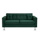 thumbnail image 1 of Sofa New Retro 3c Felpa 12 Verde Botella, 1 of 6