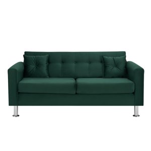 Bodevir - Sofa New Retro 3C Felpa 12 Verde Botella