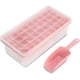 thumbnail image 1 of Bandeja para cubitos de hielo con tapa y recipiente | Bandeja de silicona para 44 cubitos de hielo | Moldes flexibles y seguros para cubitos de hielo. Incluye recipiente para hielo, cuchara y tapa., 1 of 5
