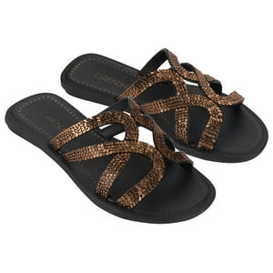 Sandalia Mujer Negro Buriti Grendha