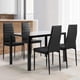 thumbnail image 3 of Mesa de Comedor Vidrio Negro 120x80x75cm, 3 of 3