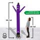thumbnail image 3 of Tubo inflable LookOurway Air Dancers para hombre, 3 m con ventilador, color morado, 3 of 5