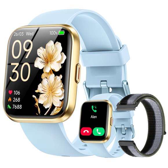 Reloj Inteligente Hingso 4,7 cm SpO2/FC +120 Modos Resistente al Agua