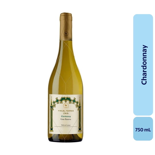 Vino Chardonnay Botella 750 mL Miguel Torres