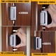 thumbnail image 5 of Cerradura Picaporte de Seguridad Puerta Chapa Refuerzo Puerta Plateado, 5 of 8