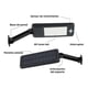 thumbnail image 3 of Foco led solar para exteriores con control remoto - negro, 3 of 4