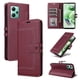 thumbnail image 5 of Premium Wallet Case for Xiaomi Redmi Note 12 5G with Card Slots & Kickstand, Flip Cover Red, 5 of 6