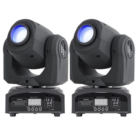 Luces LED para DJ Gobo Light ZKYMZL, 60 W, con cabezal móvil